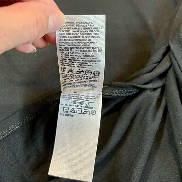 Old Navy Tulip Hem Slide Slits Lace Top Medium - Picture 12 of 13